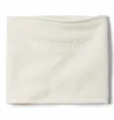 Cuello térmico de polar color blanco hueso, con logo de la marca bordado en el frente.