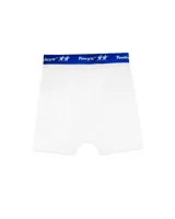 Pack de dos boxers de algodón con cintura elástica y logo de la marca TwoJeys.