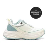 Championes Hi-Tec Eri color blanco con detalles en celeste, con tecnología Memory Foam.