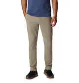 Pantalón técnico de corte recto y diseño funcional, con tecnología de repelencia al agua y protección solar. Cuenta con cintura elástica parcial, bolsillos laterales y bolsillo de seguridad con cierre.
