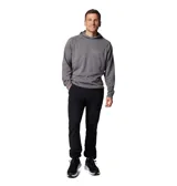 Pantalón negro Columbia modelo Black Mesa Warm Pant, con tecnología Omni-Shield que repele la humedad y las manchas. Cuenta con múltiples bolsillos seguros, trabillas para cinturón y detalles reflectantes en los tobillos y la cintura.