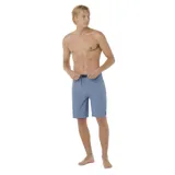 Short de baño Rip Curl Mirage Core color azul, con cordón de ajuste negro en la cintura y bolsillo lateral con cierre. Confeccionado en tejido elástico de secado rápido. Largo medio.