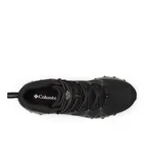 Calzado de trekking Columbia modelo Peakfreak II Mid Outdry, de caña media, color negro con suela gris. Confeccionado con malla transpirable y tecnología impermeable OutDry.