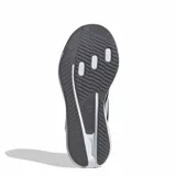 Championes de running Adidas Duramo Sl 2 W para mujer, de color negro con las tres tiras características en tono plateado y entresuela blanca. Confeccionados con exterior de malla técnica transpirable y suela de gran amortiguación.