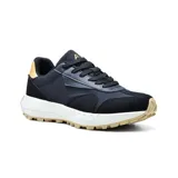 Championes deportivos American Sport Zoe, color celeste con detalles en blanco y suela marrón.