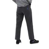 Pantalón de skate Vans X Breana Geering color gris oscuro, de corte recto y tiro medio.