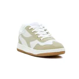 Championes Diadora Champion de hombre, color blanco con detalles en gris y beige.