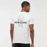 Remera de manga corta color blanco con cuello redondo y estampado pequeño de Sonic en el pecho.