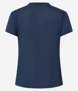 Remera deportiva de manga corta y cuello redondo, confeccionada en tejido técnico de poliamida. Presenta un diseño ajustado con la palabra 'MOVE' aplicada en el frente.