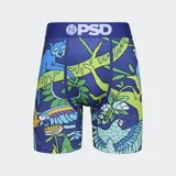 Calzoncillos tipo bóxer de poliéster y elastano con estampado de animales y plantas de la jungla.