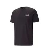 Remera de algodón Puma con cuello redondo, mangas cortas y logo de la marca estampado en el pecho.