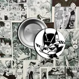 Pin de 2,5cm de diámetro con el logo de Hazbin Hotel.