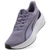 Championes de running Puma modelo Dasher Lite, color lila con detalles en violeta oscuro y suela blanca con tecnología PUMALITE.