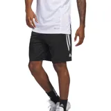 Short de básquet Adidas Legends 3-Stripes, color negro, con cintura elástica y tecnología Aeroready.