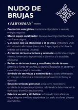 Anillo plateado de acero quirúrgico con diseño de nudo de brujas.