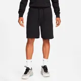 Short deportivo negro Nike Tech con logo estampado y corte regular.