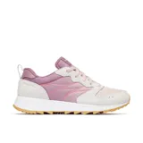Championes urbanos Merrell modelo Alpine 83, con diseño retro en tonos lila, rosa y beige. Confeccionados en una combinación de gamuza y textil, cuentan con entresuela de espuma EVA para mayor comodidad y suela de goma.