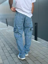 JEAN JOGGER BAGGY CELESTE HOMBRE
