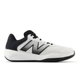 Championes de tenis New Balance 696 V6, color blanco con detalles en negro.