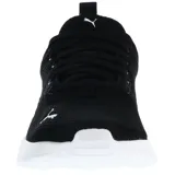 Championes Puma Anzarun Lite de malla azul marino con detalles en blanco y celeste.