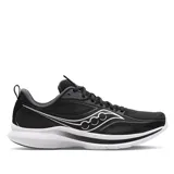 Championes de running Saucony Kinvara 13, color negro con detalles en blanco.