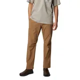 Pantalon de hombre Columbia modelo Landroamer, de corte recto y estilo urbano. Confeccionado en tejido ripstop con acabado repelente al agua y resistente a las manchas. Presenta rodillas articuladas, múltiples bolsillos funcionales, anilla en D y trabillas para cinturón.