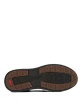 Zapatos slip on Hush Puppies modelo Hunt II, color marrón, confeccionados en cuero con elásticos laterales para un calce fácil y suela ultraliviana.