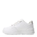 Championes urbanos Miss Carol modelo Harpers, color blanco con detalles en rosa.