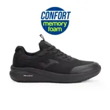 Championes deportivos Joma Iron Men 2521, color negro. Capellada de malla técnica transpirable con perforaciones VTS. Plantilla Memory Foam con base de EVA termoconformada y perforaciones VTS. Mediasuela de phylon de alta densidad. Suela SLIP RESISTANT.