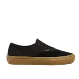 Championes Vans Skate Authentic de lona y gamuza color negro con suela de goma color caramelo.