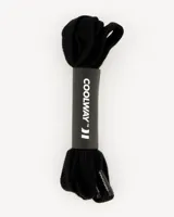 Championes deportivos Coolway modelo Goal, color negro con detalles en verde, beige y blanco. Confeccionados en serraje con detalles en contraste de color, lengüeta de piel y suela flexible de goma.