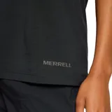 Remera de cuello redondo y manga corta, confeccionada en tejido Tencel suave y ligero, con diseño básico y versátil.