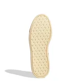 Championes Adidas Breaknet Sleek, color blanco hueso con tres franjas laterales en tono beige rosado. Diseño de corte bajo con suela de goma texturizada.