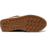 Championes Saucony Shadow Original, color beige con detalles en negro, naranja, fucsia y celeste.