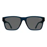 Lentes de sol Mormaii modelo Hong Kong, con armazón rectangular de acetato en color azul oscuro y cristales polarizados grises.