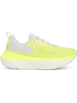 Championes de running Under Armour Infinite Elite 2, con parte superior de malla técnica transpirable en color amarillo neón y detalles en gris. Incorporan amortiguación UA HOVR+ de longitud completa para mayor retorno de energía, plantilla moldeada en 3D y suela de goma ligera.