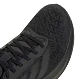 Championes Adidas Response Runner 2, totalmente negros con amortiguación Cloudfoam y capellada de malla transpirable, diseñados para running y uso diario.