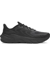 Championes de running Under Armour modelo Turbulence 3, color negro. Presentan una parte superior de malla de doble capa transpirable y una mediasuela con tecnología Charged+ para una amortiguación reactiva y suave. Incluyen suela de goma para mayor tracción y durabilidad.