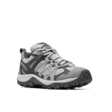 Championes de trekking Merrell modelo Accentor 3 Waterproof, color gris con detalles en gris oscuro. Confeccionados en malla y gamuza, cuentan con puntera protectora, entresuela de EVA y suela con tacos de 5 mm para mayor tracción.