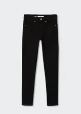 Jeans de corte skinny con efecto push-up, tiro bajo y diseño de cinco bolsillos. Confeccionados en tejido elástico de mezcla de algodón.