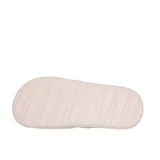 Ojotas Puma modelo Cool Cat 2.0 BX, color rosado con logo de la marca en tono oro rosa en la banda superior. Presentan una plantilla texturizada con diseño de ondas y logo grabado.