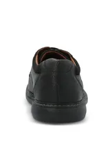 Zapato de vestir tipo derby con cordones, confeccionado en cuero vacuno con textura granulada. Presenta suela de goma EVA con tecnología Comfort 3 para mayor flexibilidad y amortiguación, y punta redonda.