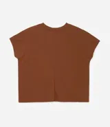 Blusa tipo muscle tee de Ashua, confeccionada en tejido ribana con textura acanalada, cuello redondo y diseño sin mangas.