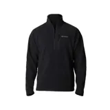 Buzo polar Columbia Fast Trek III con medio cierre, color negro, confeccionado en micropolar.