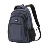 Mochila grande color bordó, con bolsillo lateral de red, dos bolsillos frontales, correas acolchadas ajustables, interior con repartición para notebook y espalda AirFresh.