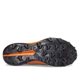 Championes Saucony Peregrine 13 ST para hombre, color marrón con detalles en naranja y celeste. Ideales para running y trail running.