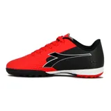 Championes de fútbol Diadora Striker TF, color rojo y negro, para hombre.