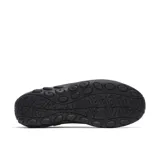 Zapato slip on Merrell modelo Jungle Moc, de color marrón, confeccionado en gamuza con suela de goma negra y diseño sin cordones.