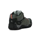 Botas de trekking Diadora Hiking para hombre, color gris oscuro, impermeables, de caña media y confeccionadas en cuero.