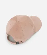 Gorra de sarga con ala curva y bordado frontal con las siglas NYC.